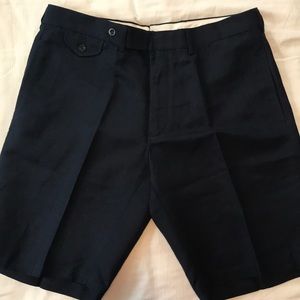 NWOT Polo Ralph Lauren navy linen shorts